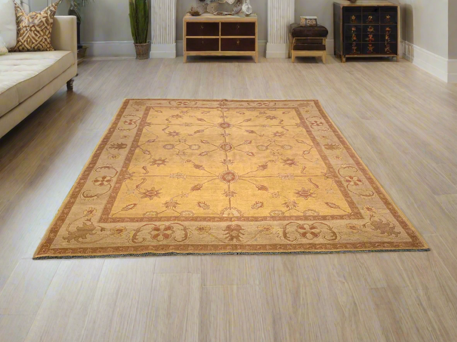 Afghan Kilim Handwoven flatweave Rug, 8' x 10' (Y)