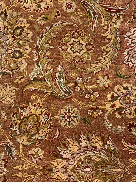 Exquisite 100% Silk Persian Design Rug – Elegant and Luxurious, 8' x 9' 7" (H)