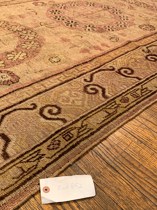 Antique Khotan Samarkand Rug, circa 1910's, 4' 4" x 9'