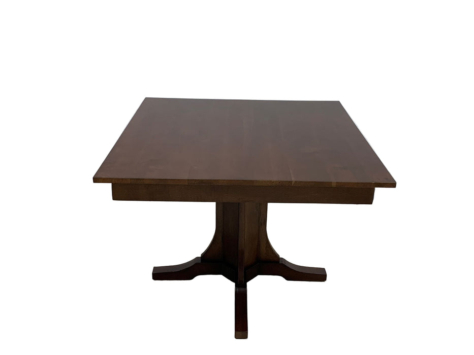 Mission Quarter Sawn Oak Square Dining Table Set - 42"