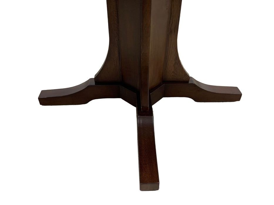 Mission Quarter Sawn Oak Square Dining Table Set - 42"