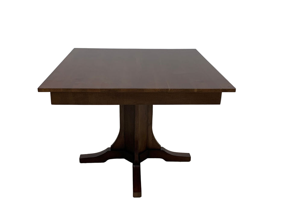 Mission Oak Square Dining Table & Arm chair Set - 42"