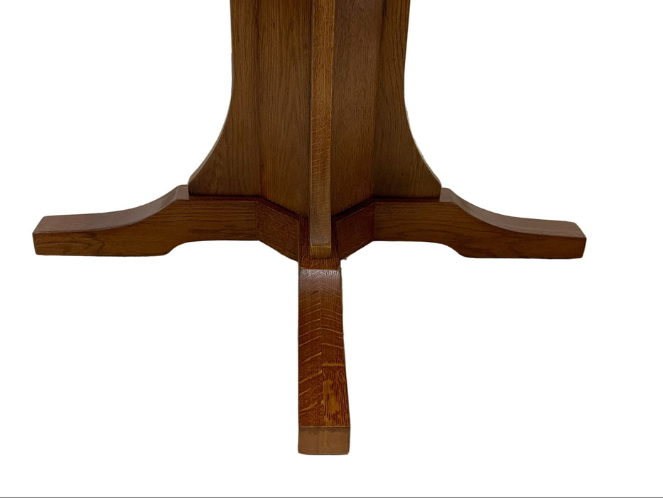 Mission Oak Square Dining Table & Arm chair Set - 42"