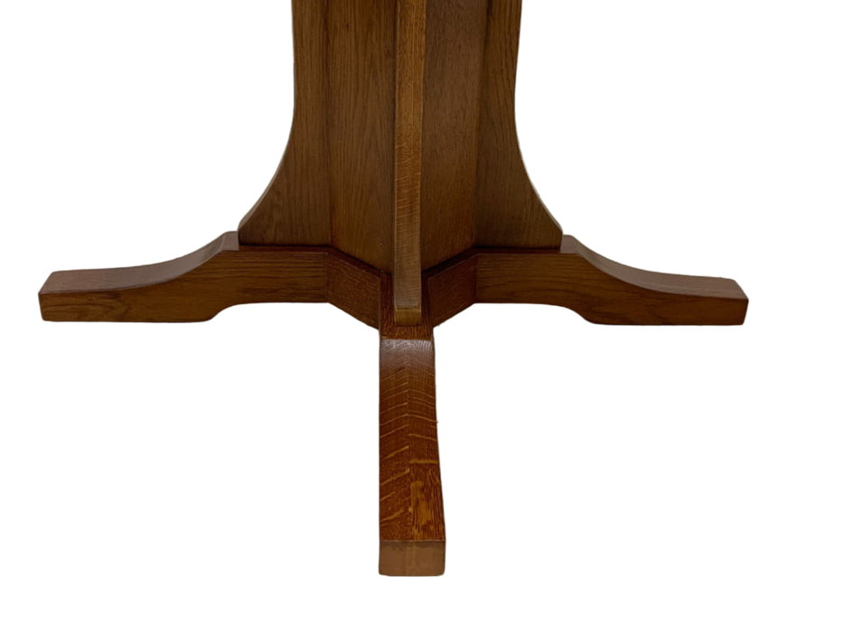 Mission Quarter Sawn Oak Square Dining Table Set - 42"