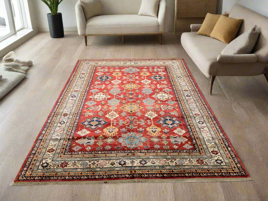 Kazak Hand Made 100% Wool Rug 8' x 10'