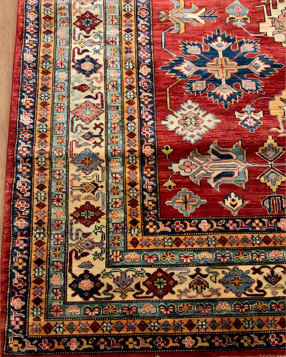 Kazak Hand Made 100% Wool Rug 8' x 10'