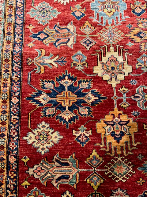 Kazak Hand Made 100% Wool Rug 8' x 10'