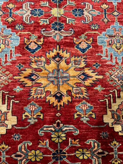 Kazak Hand Made 100% Wool Rug 8' x 10'