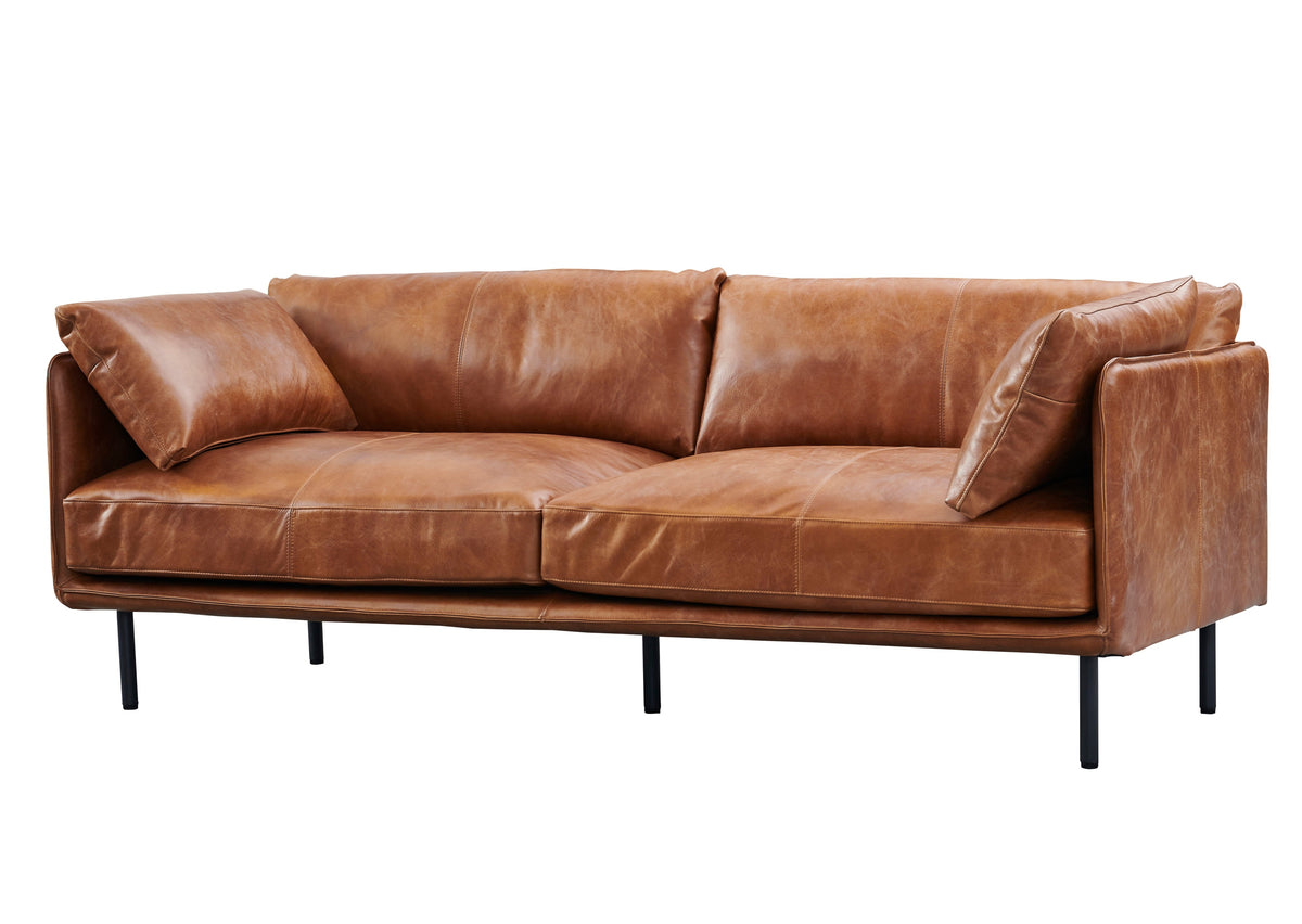Venezia Modern Leather Sofa