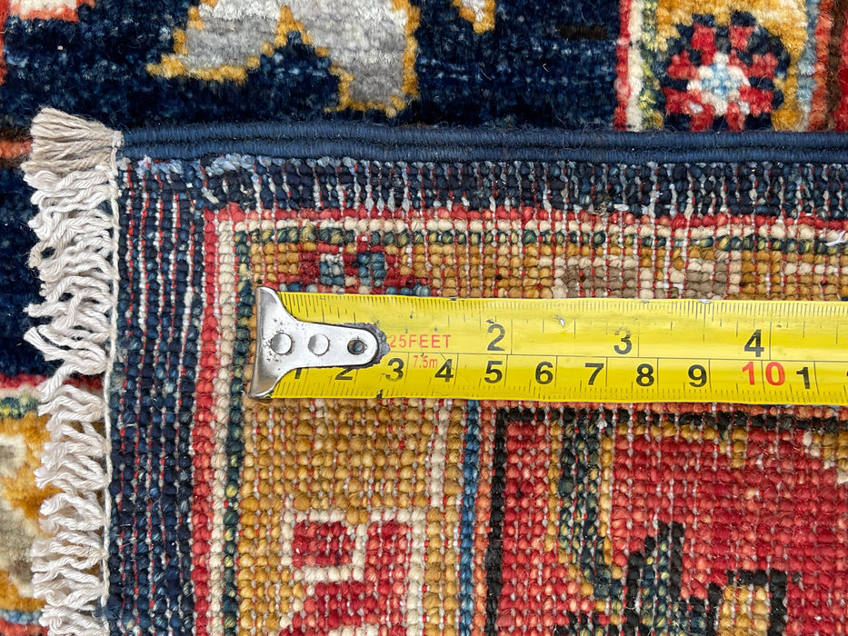 Hand-Knotted Sultanabad Vegetable-Dyed Wool Rug, 5' x 6' 7"