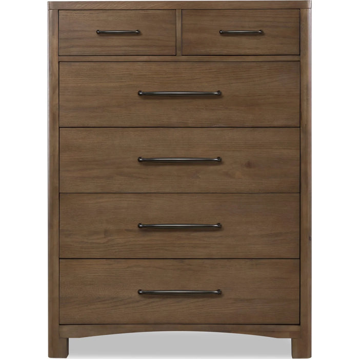 Fairmont 6 Door Chest in Tavern Brown -54"h