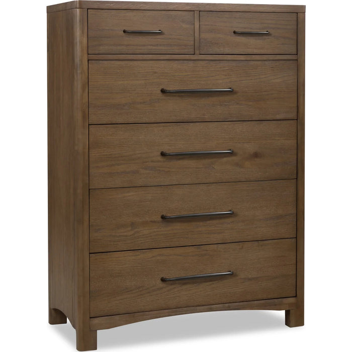 Fairmont 6 Door Chest in Tavern Brown -54"h