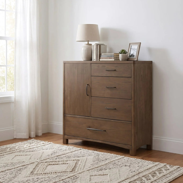 Fairmont Door Chest in Tavern Brown