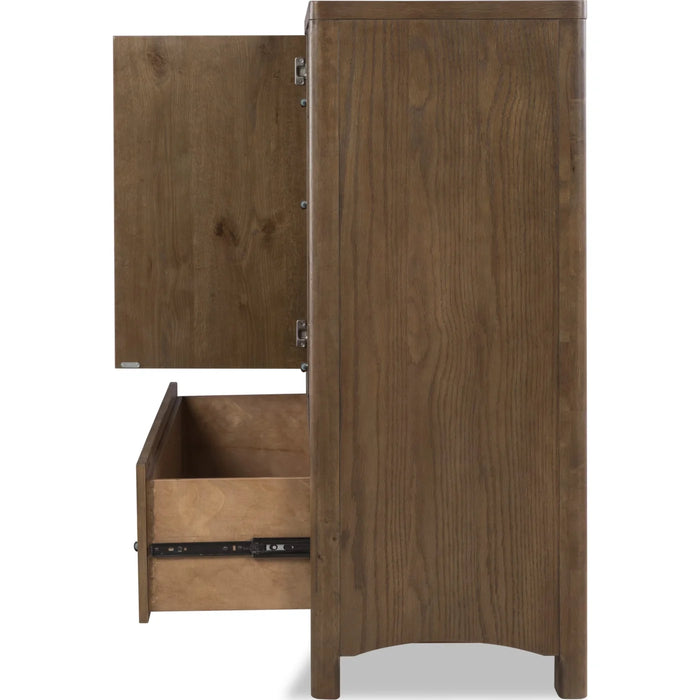 Fairmont Door Chest in Tavern Brown