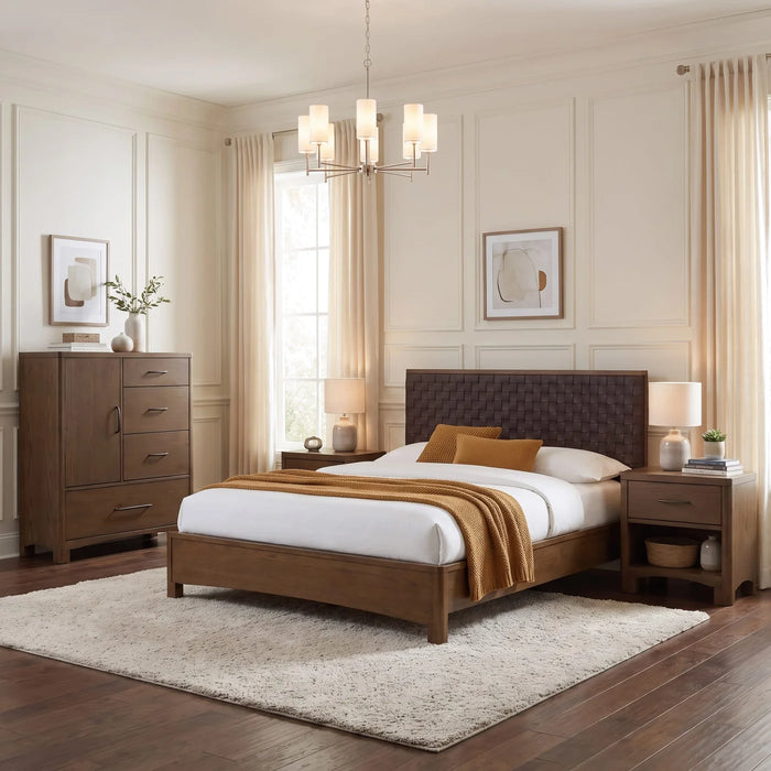 Fairmont Door Chest in Tavern Brown