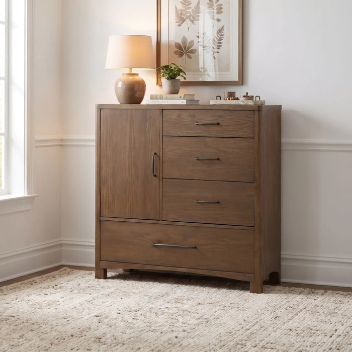 Fairmont Door Chest in Tavern Brown