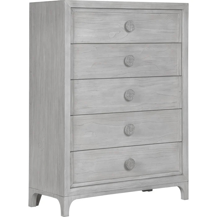 Trilby Rustic Carved Platform Bedroom Set