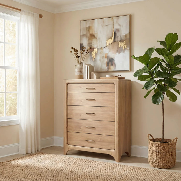 Raleigh Wood & Upholstered Bedroom Set