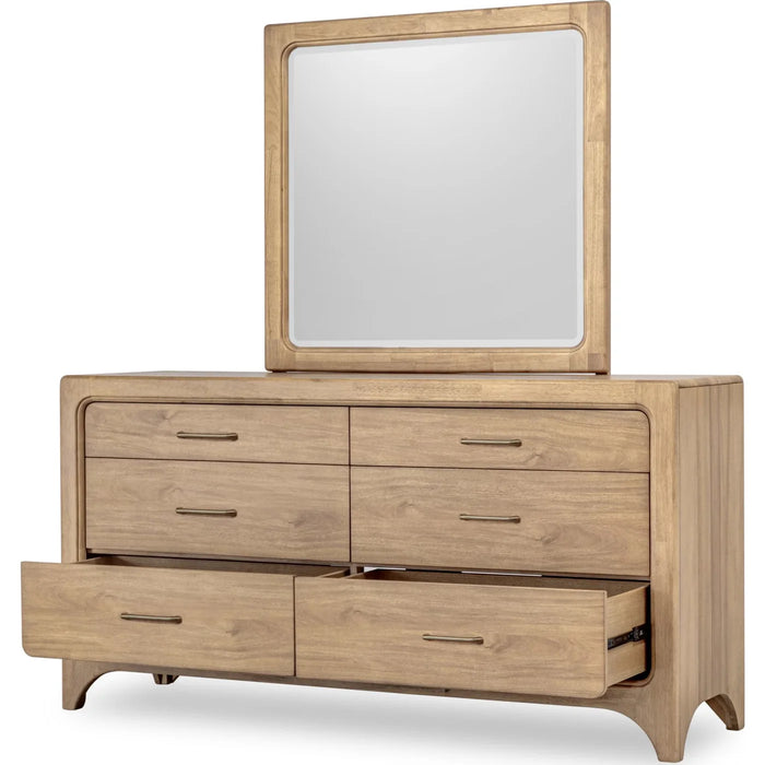 Raleigh Wood & Upholstered Bedroom Set