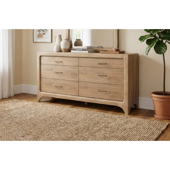 Raleigh Wood & Upholstered Bedroom Set