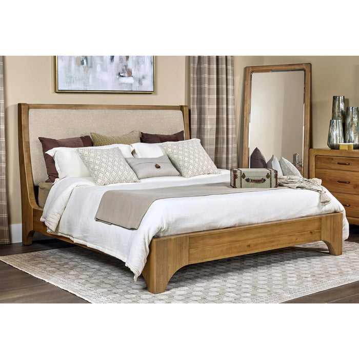 Raleigh Wood & Upholstered Bedroom Set