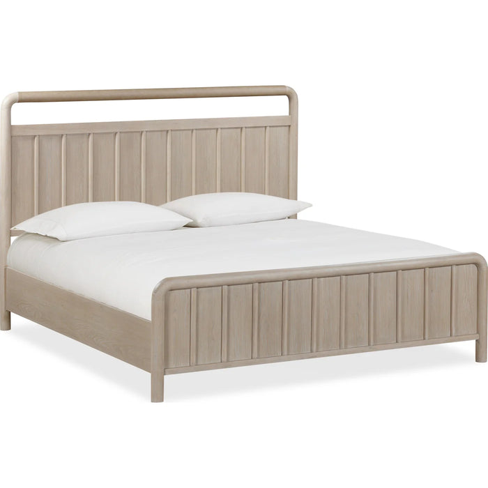 The Calnox Collection Light Oak Modern Farmhouse Bedroom Furniture Set