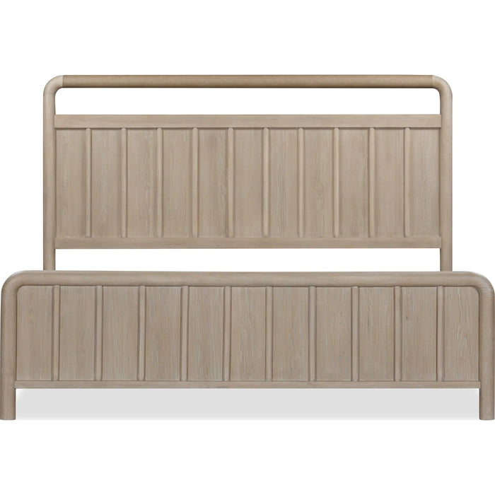 The Calnox Collection Light Oak Modern Farmhouse Bedroom Furniture Set