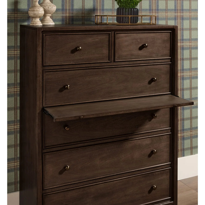 Whitmore 6-Drawer Chest in Pecan Pie