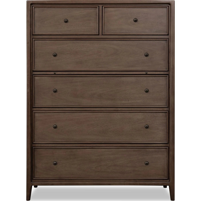 Whitmore 6-Drawer Chest in Pecan Pie
