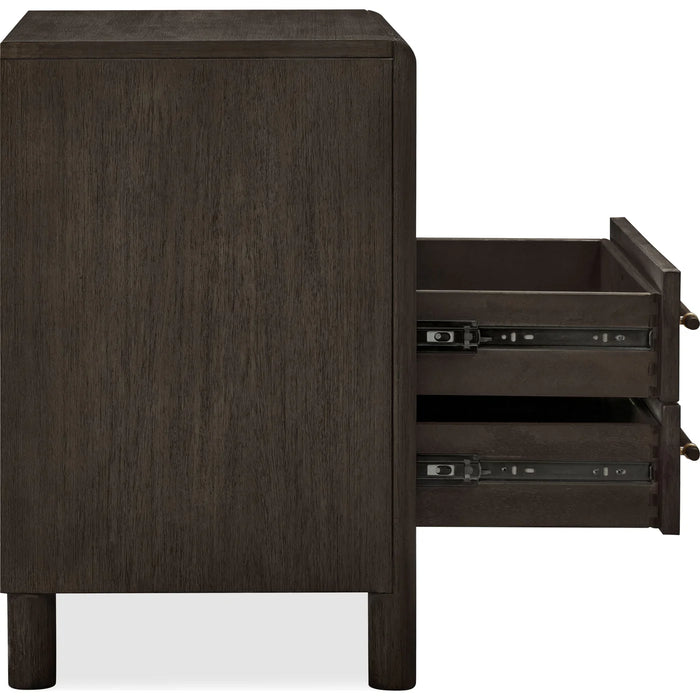 Sivra Natural Acacia Bedroom Set – Modern Textured Wood Design