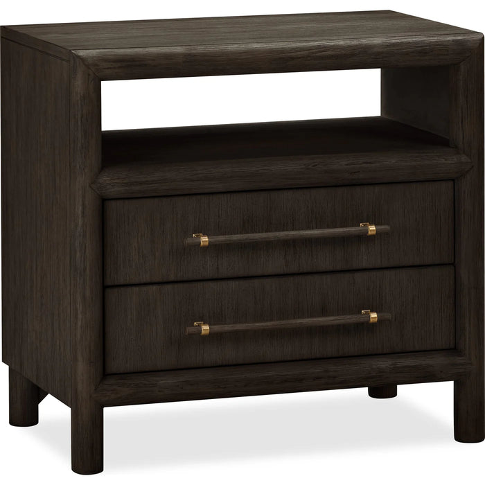 Sivra Natural Acacia Bedroom Set – Modern Textured Wood Design