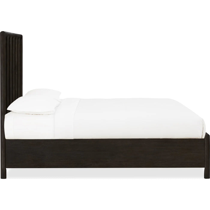 Sivra Natural Acacia Bedroom Set – Modern Textured Wood Design