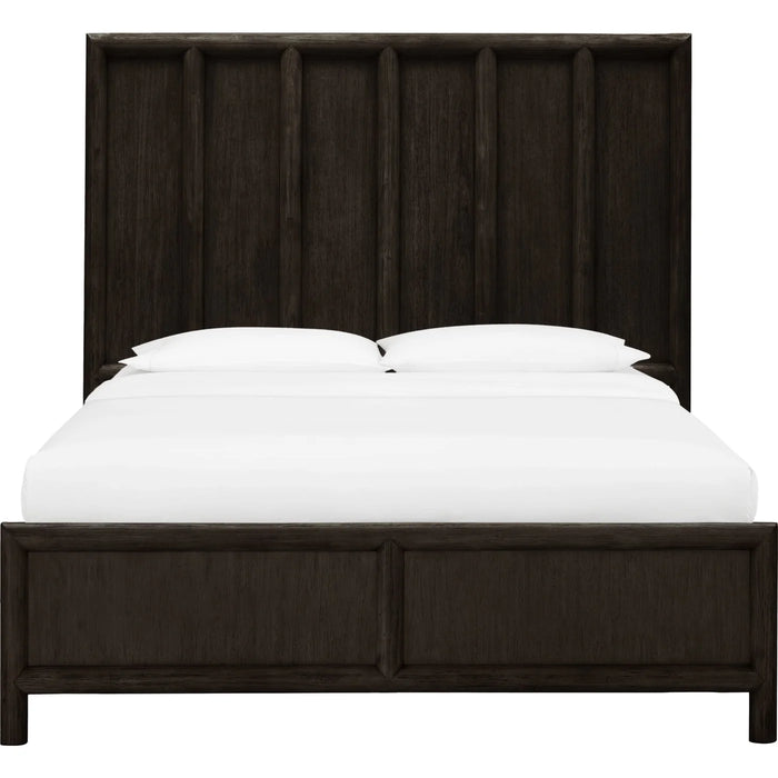 Sivra Natural Acacia Bedroom Set – Modern Textured Wood Design