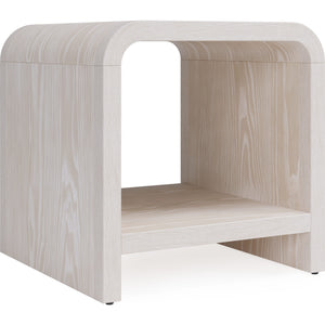 Set of 2 Drake side table in ash wood and sugar