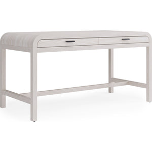 Drake desk with two drawers in sugar