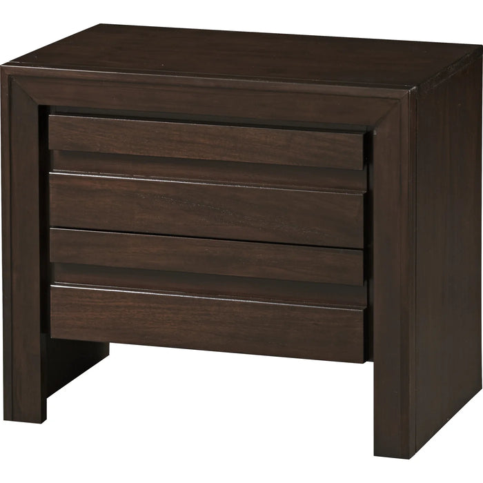 The Calven Collection Dark Chocolate Mahogany Bedroom Furniture Set