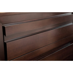 Element Chest of Drawers and Mirror in Chocolate Brown (2024)