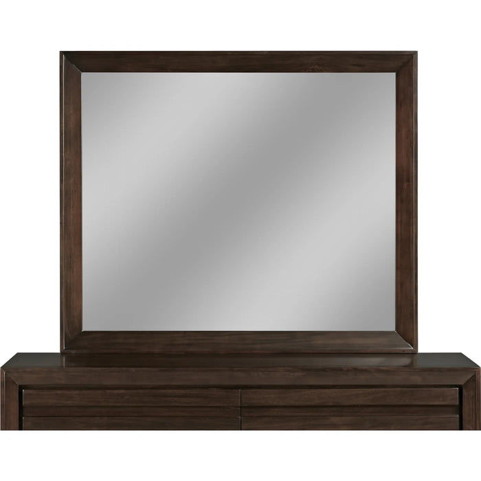 The Calven Collection Dark Chocolate Mahogany Bedroom Furniture Set