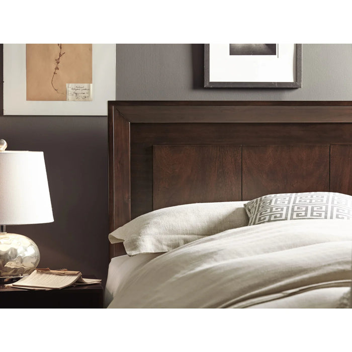 The Calven Collection Dark Chocolate Mahogany Bed Frame