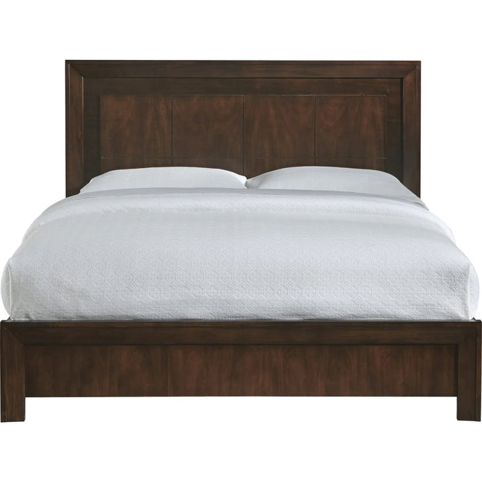The Calven Collection Dark Chocolate Mahogany Bed Frame