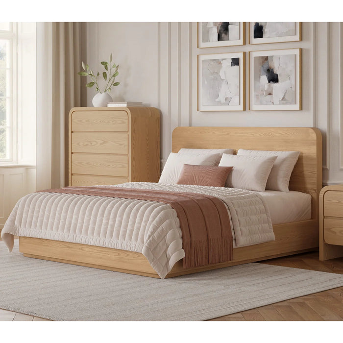 Savannah Timber Wood Platform Bed