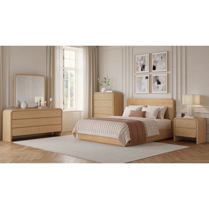 Savannah Timber Wood Platform Bed