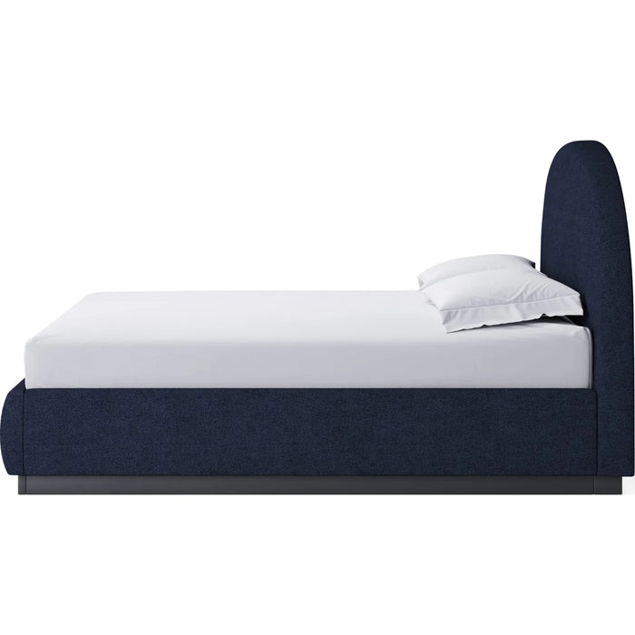 Charleston Upholstered Platform Bed in Chenille