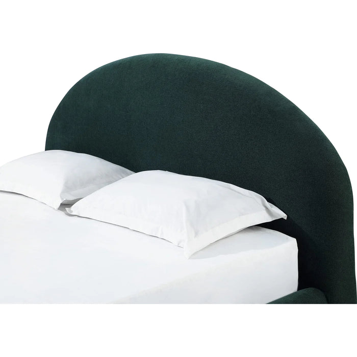 Charleston Upholstered Platform Bed in Chenille