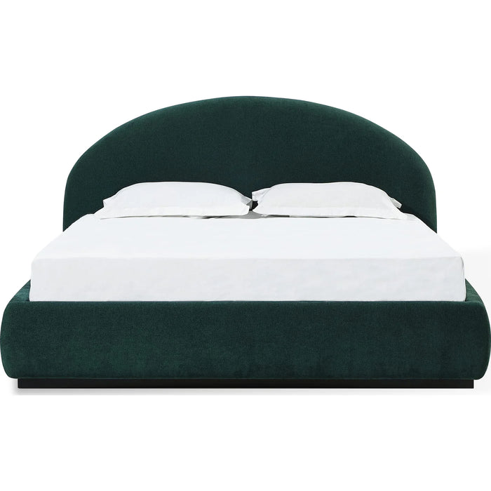 Charleston Upholstered Platform Bed in Chenille