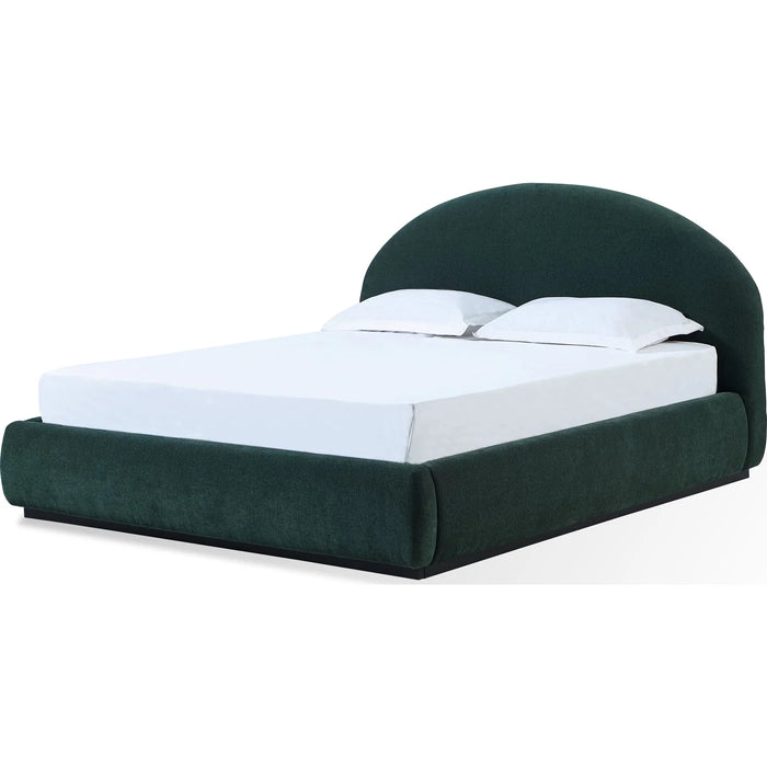 Charleston Upholstered Platform Bed in Chenille