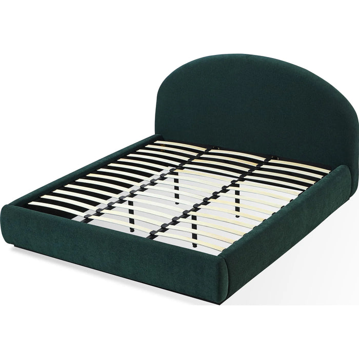 Charleston Upholstered Platform Bed in Chenille