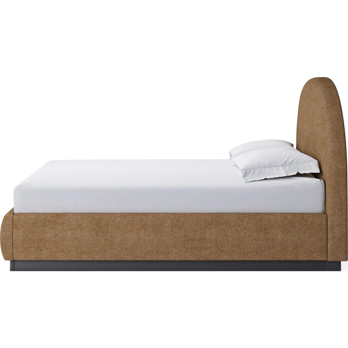 Charleston Upholstered Platform Bed in Chenille