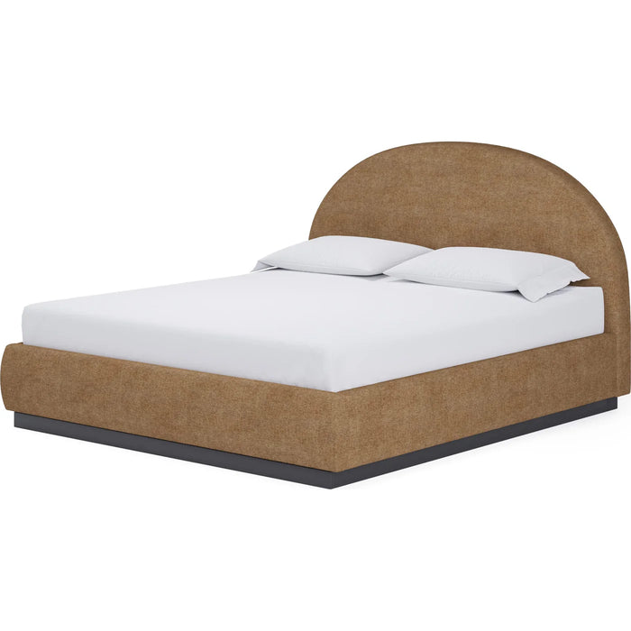 Charleston Upholstered Platform Bed in Chenille