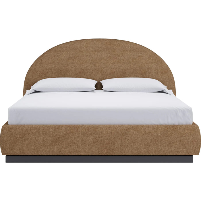 Charleston Upholstered Platform Bed in Chenille